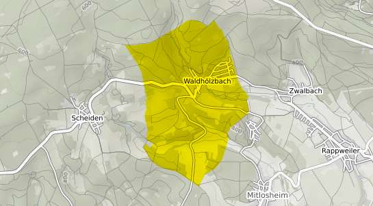 Immobilienpreisekarte Losheim am See Waldh&ouml;lzbach